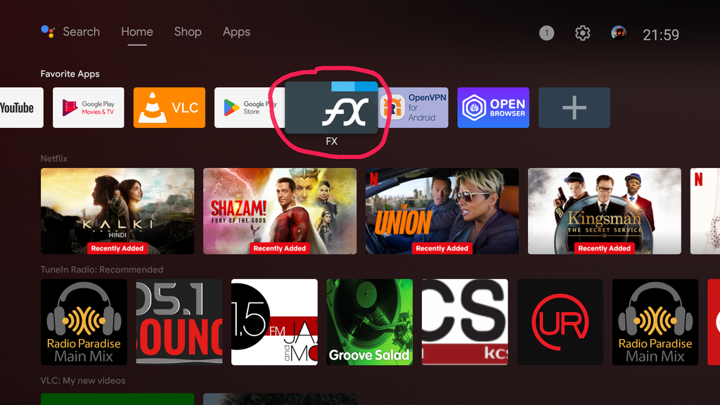 Настройка подключения OpenVPN для Android на Android TV, Smart TV